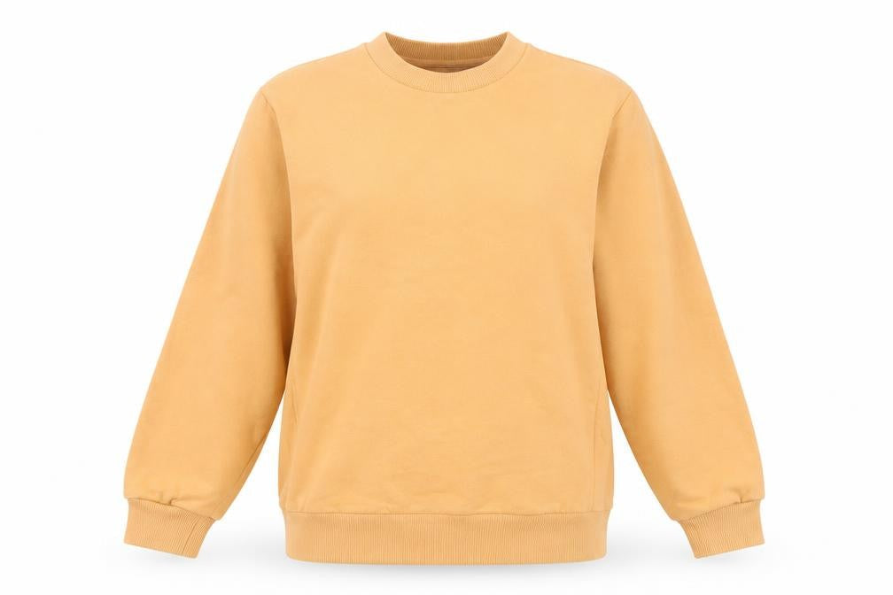 Womens UK Size XS ASOS DESIGN Beige Pullover Sweatshirt