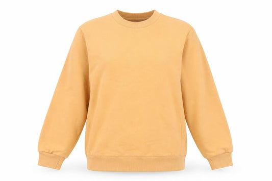 Front view of ASOS DESIGN Women’s Beige XS Pullover Sweatshirt
