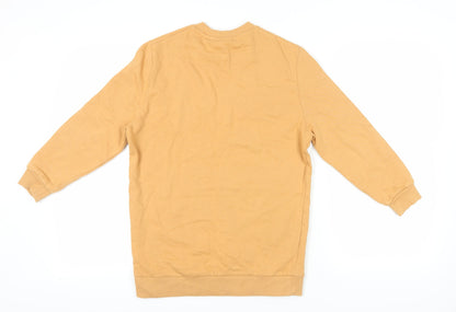 Womens UK Size XS ASOS DESIGN Beige Pullover Sweatshirt