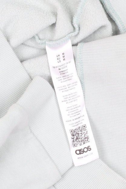 Womens UK Size M ASOS Ivory Pullover Sweatshirt
