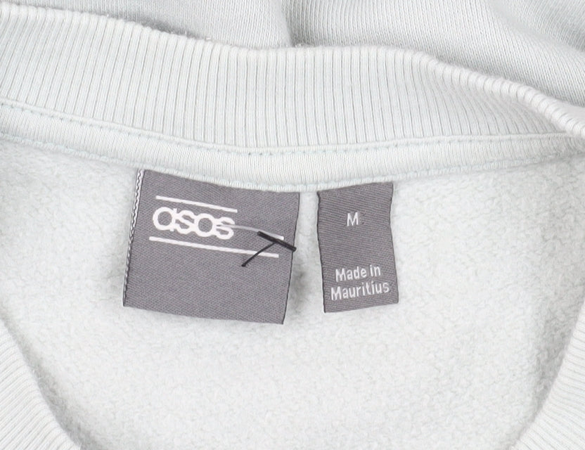 Womens UK Size M ASOS Ivory Pullover Sweatshirt