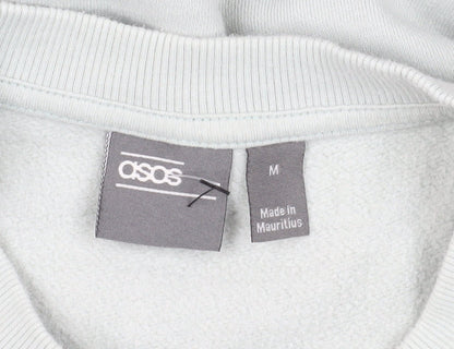 Womens UK Size M ASOS Ivory Pullover Sweatshirt