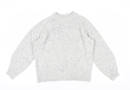Womens UK Size M Marks and Spencer Grey Jumper Jumper