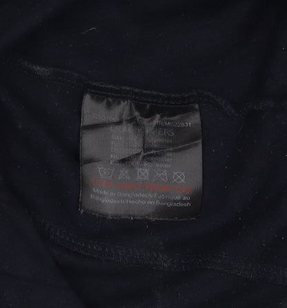 Mens UK Size M Craghoppers Black 1/4 Zip Sweatshirt