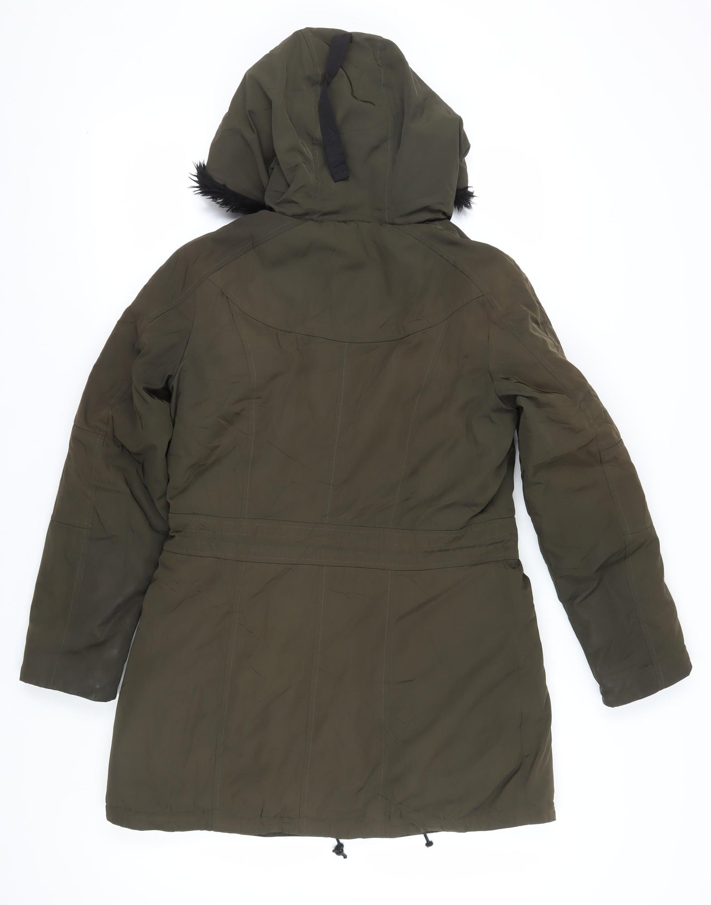 Womens UK Size S Marc New York Green Parka Coat
