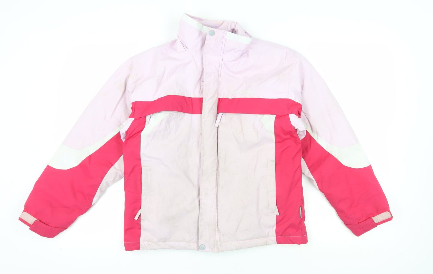 Trespass Girls Pink Puffer Jacket, Size 11-12, Winter Ski Coat