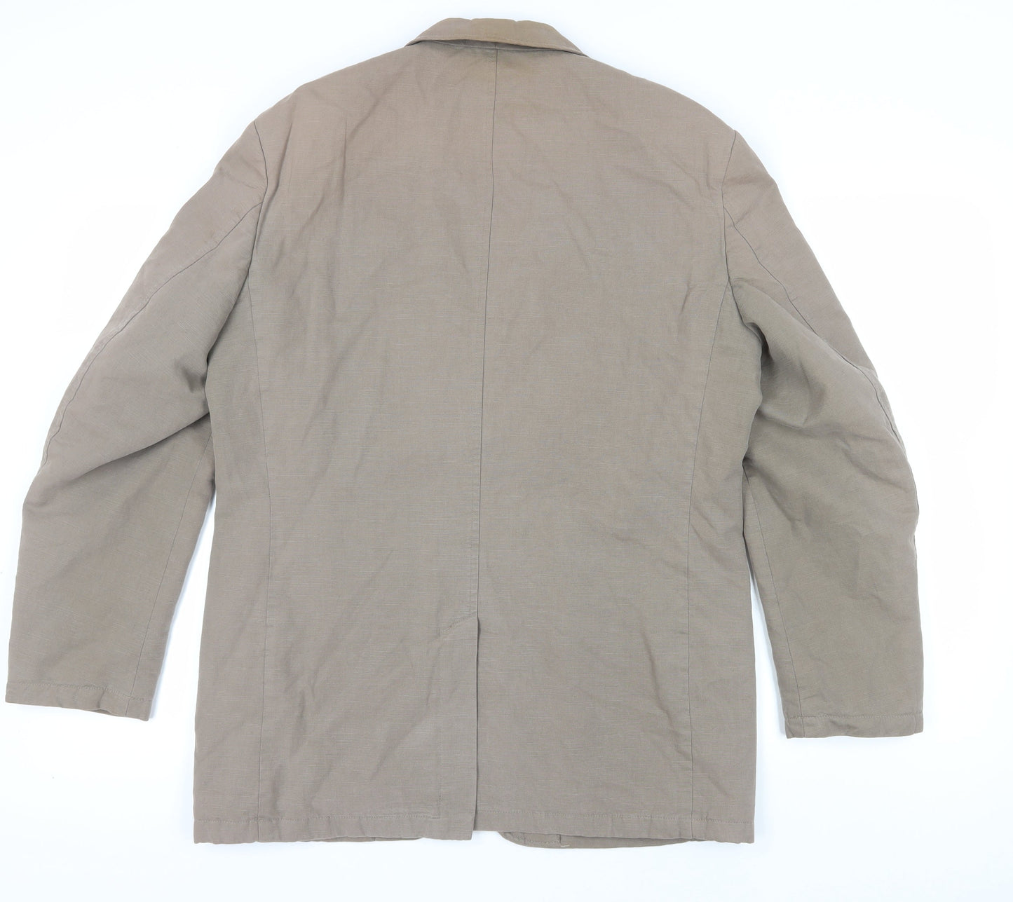 Austin Reed Men's Brown Blazer - Size S, Cotton/Linen