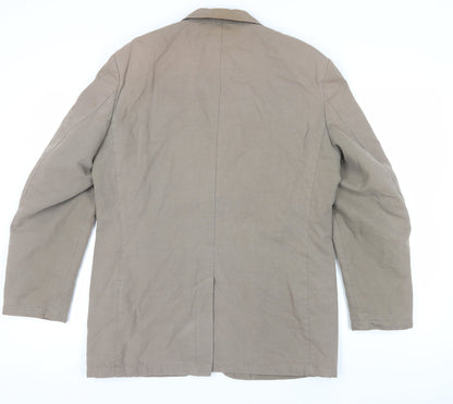 Austin Reed Men's Brown Blazer - Size S, Cotton/Linen