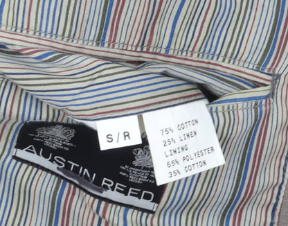 Austin Reed Men's Brown Blazer - Size S, Cotton/Linen