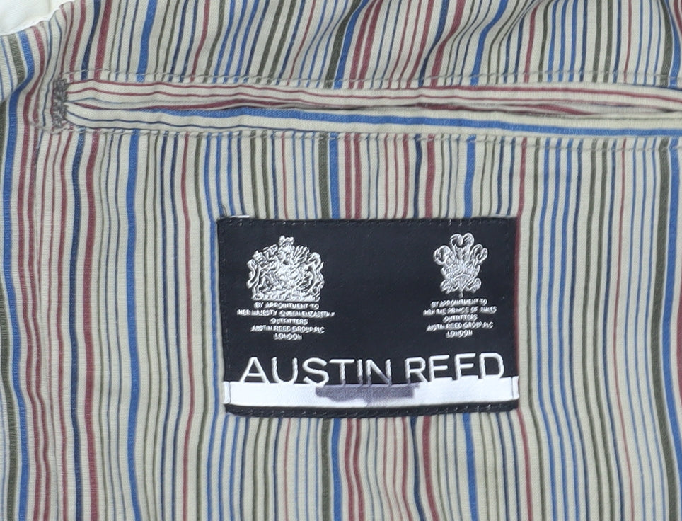 Austin Reed Men's Brown Blazer - Size S, Cotton/Linen