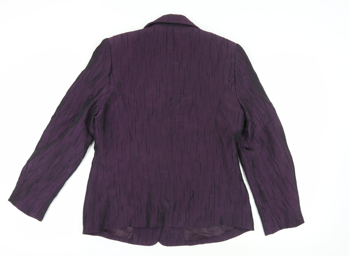 Oscar B. Women's Purple Blazer Size 14 Formal
