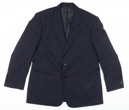 Mens UK Size 42 Moorcroft Regular Blue Suit Jacket