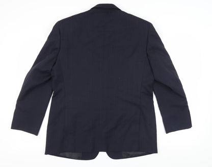 Mens UK Size 42 Moorcroft Regular Blue Suit Jacket