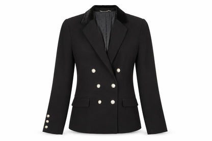 Womens UK Size XS Mango Regular Black Suit Jacket