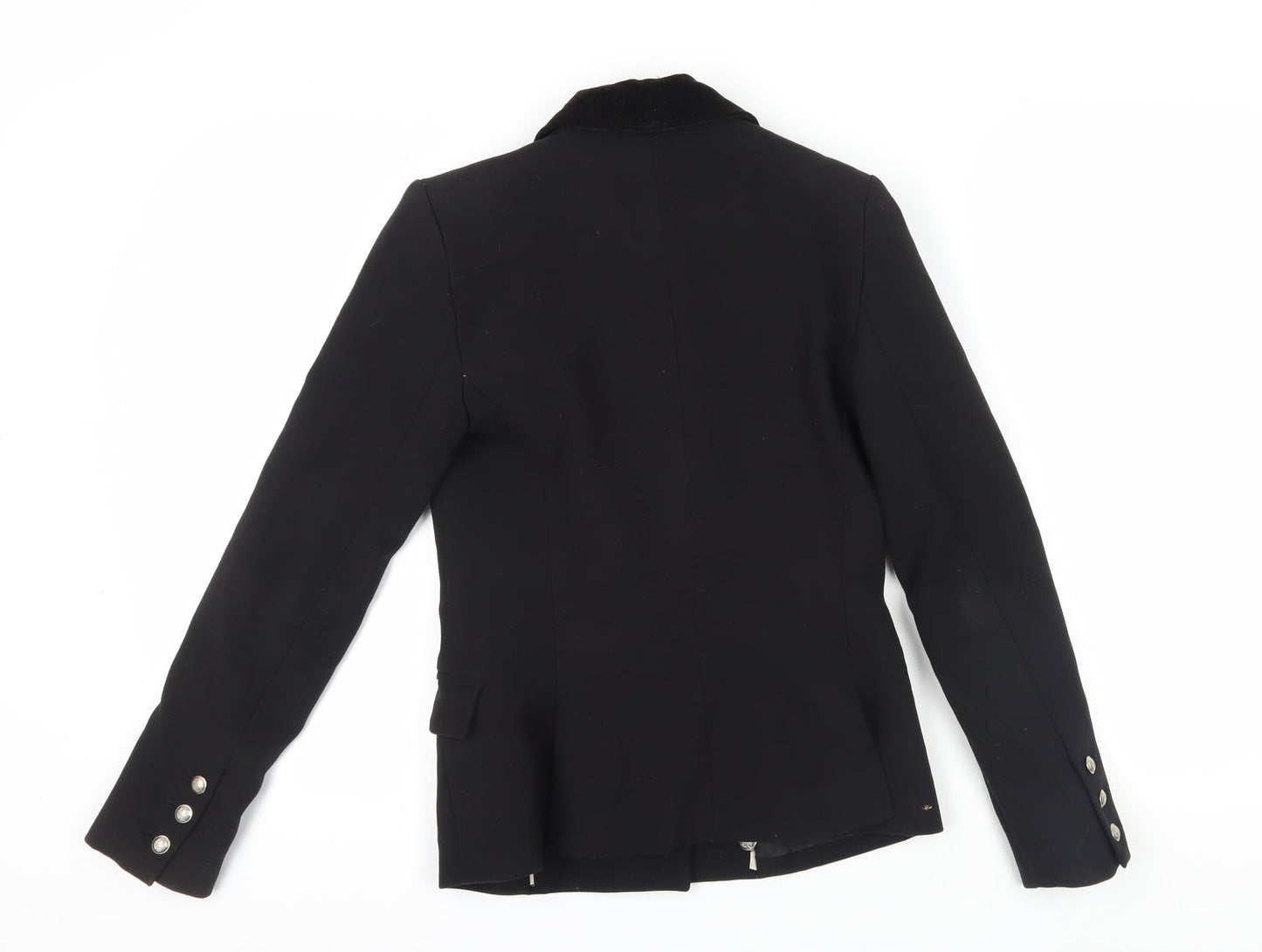 Mango Women's Black Double-Breasted Suit Jacket XS