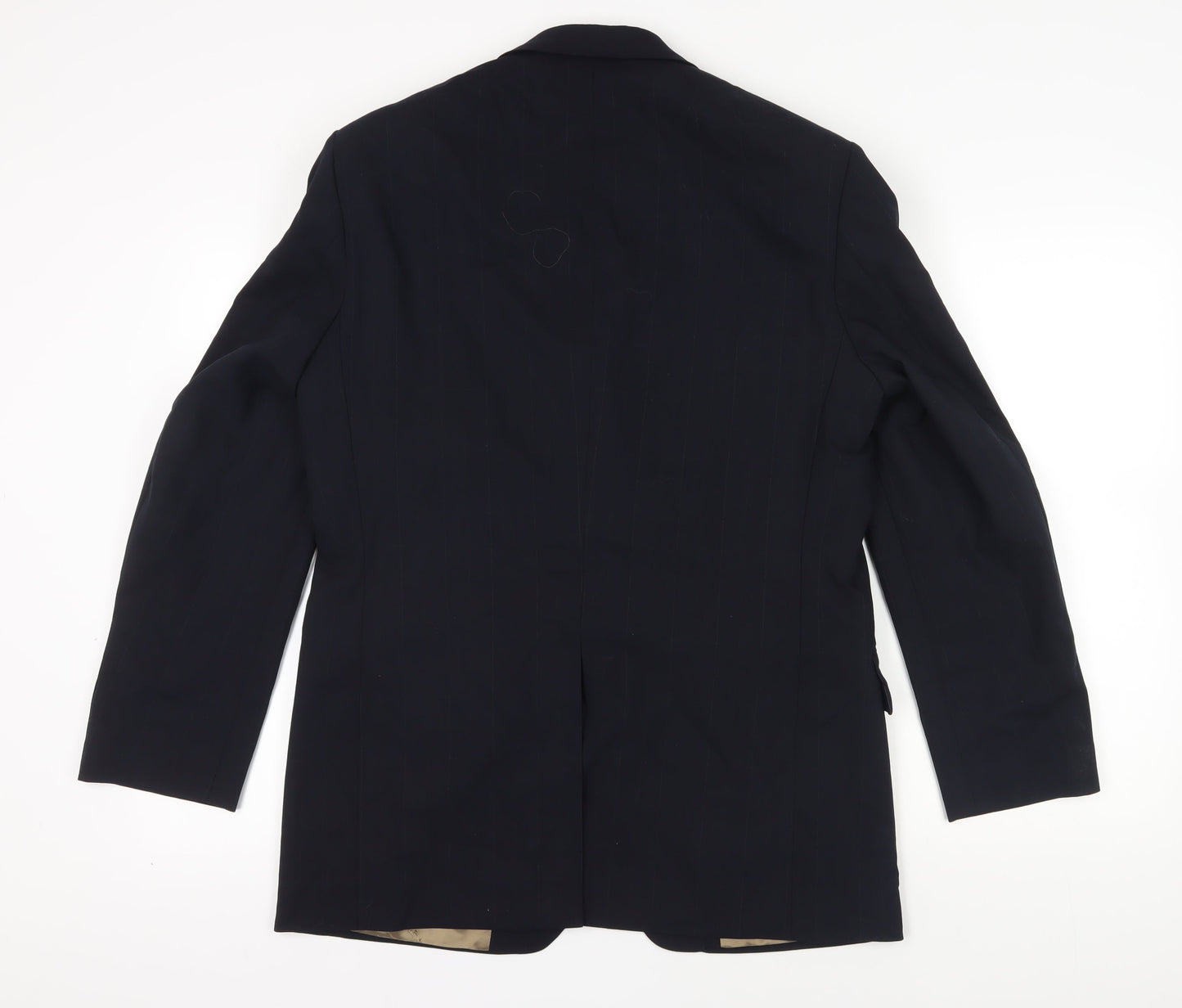 Mens UK Size 40 Marks and Spencer Regular Blue Suit Jacket