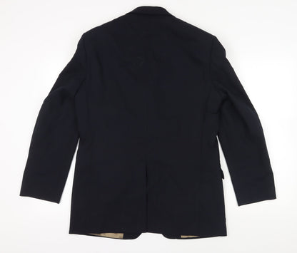 Mens UK Size 40 Marks and Spencer Regular Blue Suit Jacket