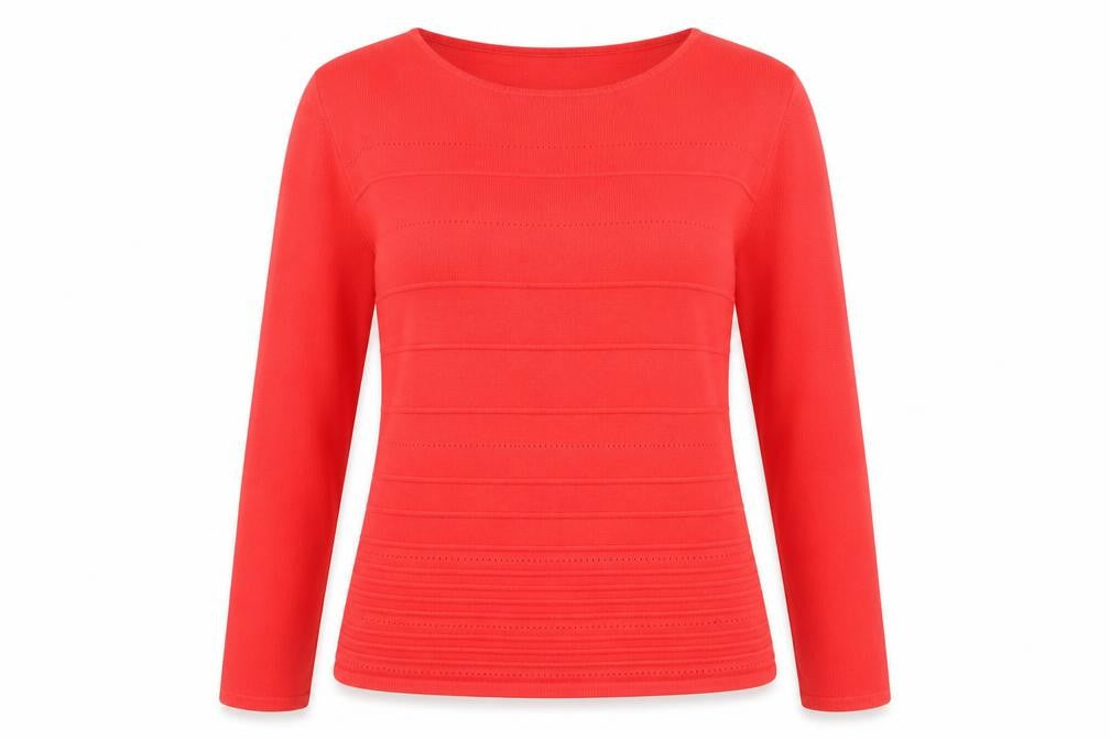 Womens UK Size M Dixie Red Pullover Jumper