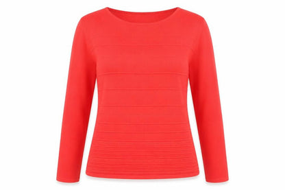 Womens UK Size M Dixie Red Pullover Jumper