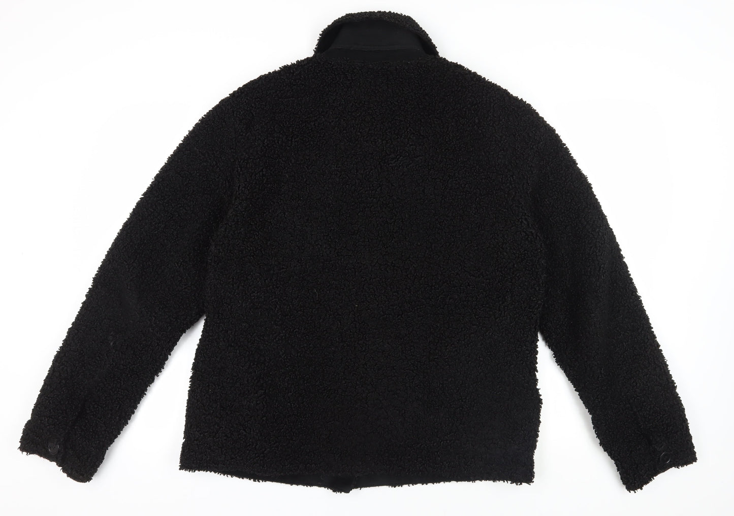 Urbancode London Women's Black Jacket L, Mid-Length Casual