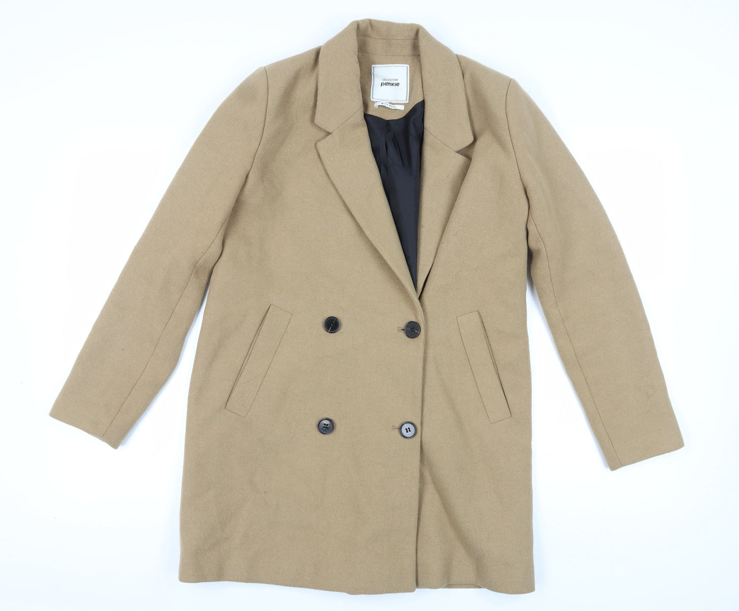 Womens UK Size M Pimkie Beige Trench Coat