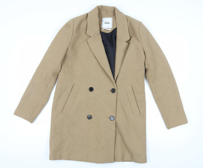 Womens UK Size M Pimkie Beige Trench Coat