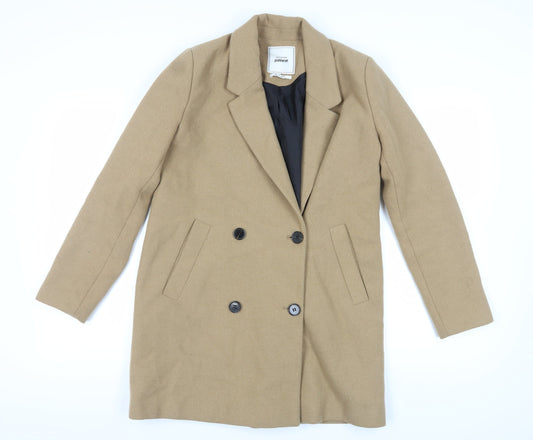 Womens UK Size M Pimkie Beige Trench Coat