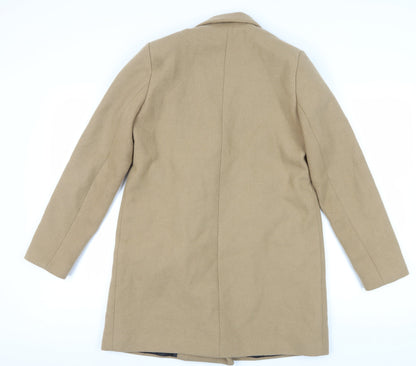 Womens UK Size M Pimkie Beige Trench Coat