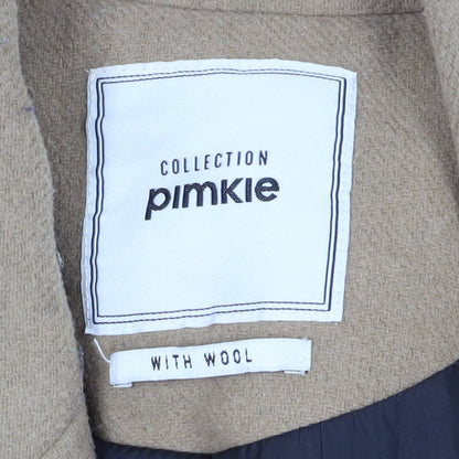 Womens UK Size M Pimkie Beige Trench Coat