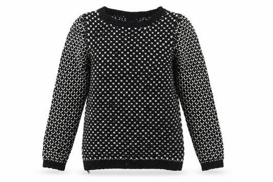 Womens UK Size S/M Sweewë Black Pullover Jumper