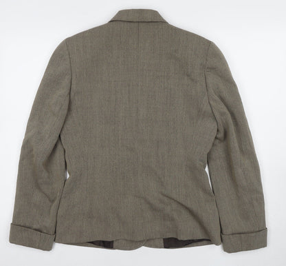 Womens UK Size 10 Planet Regular Grey Suit Jacket