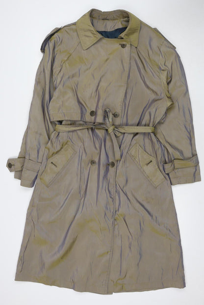Hamells Women's Beige Trench Coat Size 14 Classic