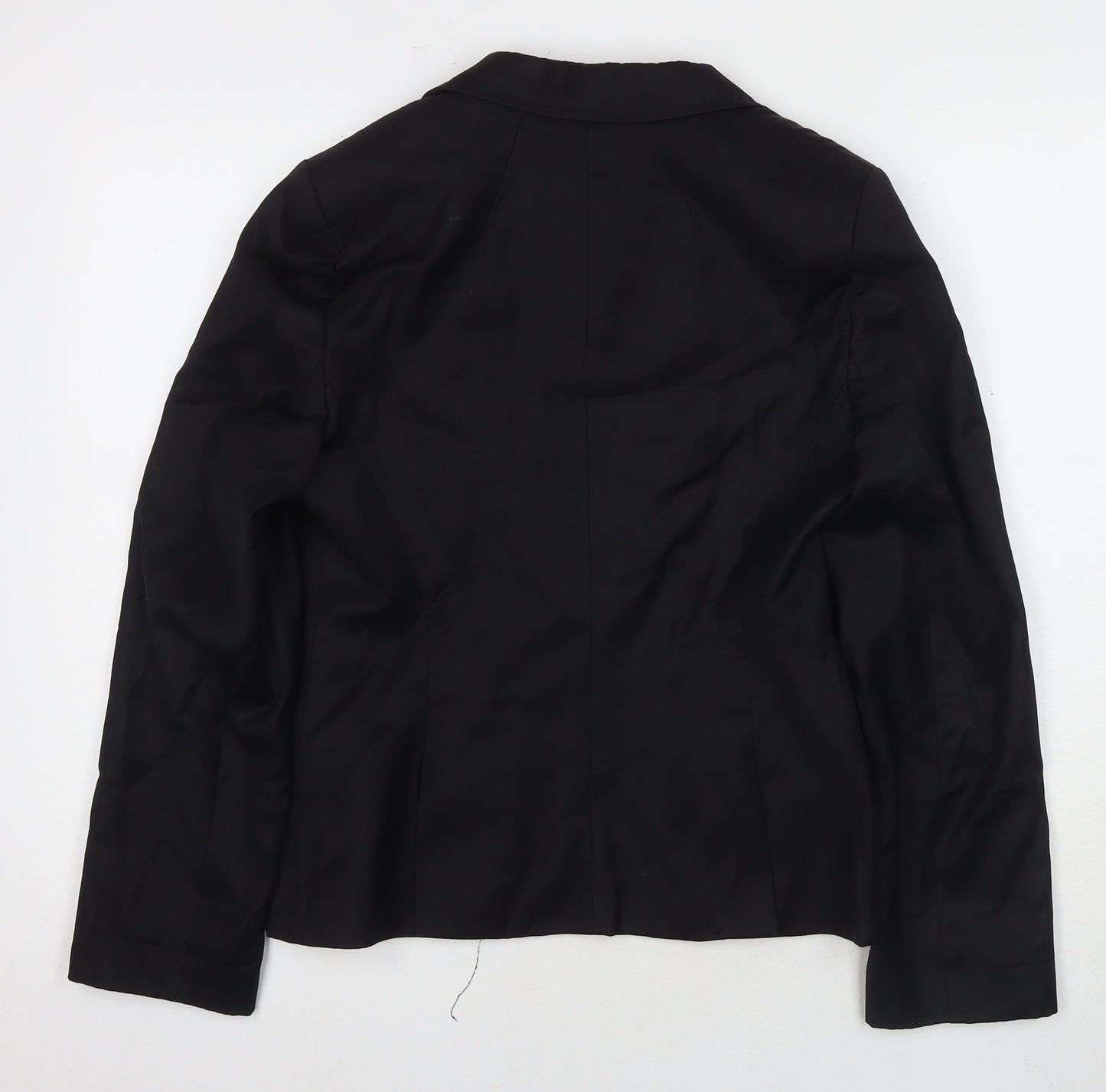 Oasis Women's Black Size 12 Blazer Jacket