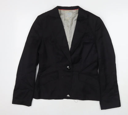 Oasis Women's Black Size 12 Blazer Jacket