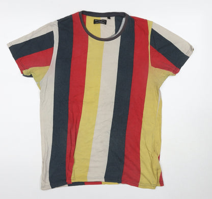 Mens UK Size L Brave Soul Multicoloured  T-Shirt
