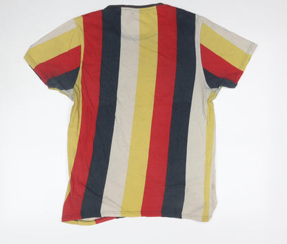 Mens UK Size L Brave Soul Multicoloured  T-Shirt