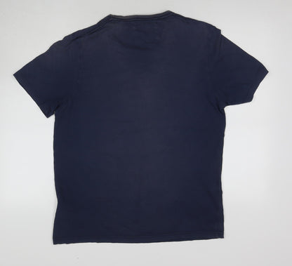 Ted Baker Men's Blue Graphic Print T-Shirt Size M