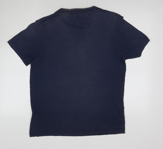 Ted Baker Men's Blue Graphic Print T-Shirt Size M