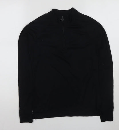 Mountain Warehouse Women's Black Pullover, M, Lightweight