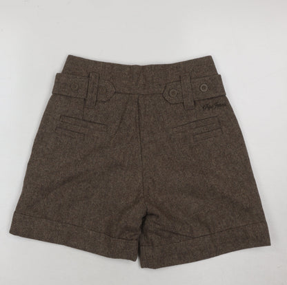 Pepe Jeans Womens Brown Chino Shorts, Size 26