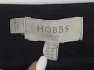 Hobbs Black Slim Chino Trousers, Size S, Unisex