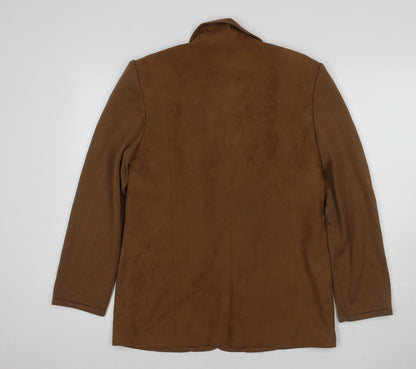 ARA Women's Wool Blazer, Brown, Size 12, Classic Style
