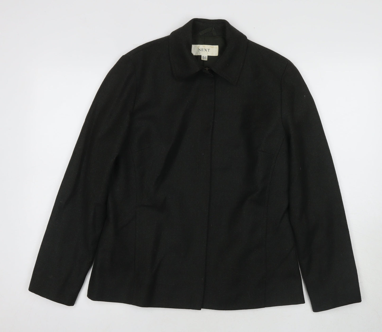 Womens UK Size M NEXT Black Basic Jacket