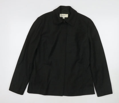 Womens UK Size M NEXT Black Basic Jacket