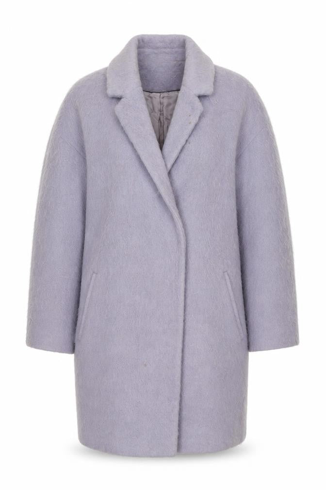 Womens UK Size M Whistles Purple Overcoat