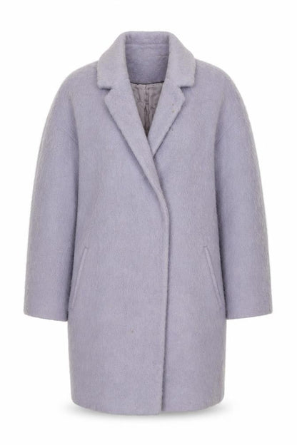 Womens UK Size M Whistles Purple Overcoat