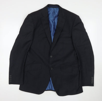 Mens UK Size 38 Marks and Spencer Regular Black Suit 1 Piece