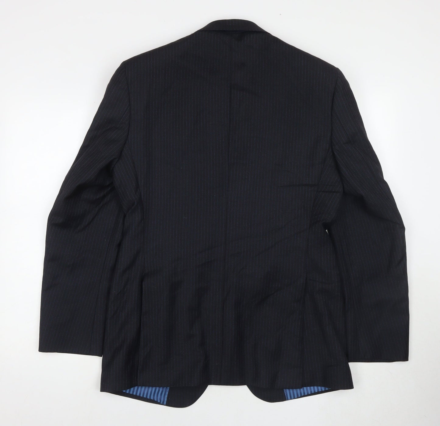 Mens UK Size 38 Marks and Spencer Regular Black Suit 1 Piece