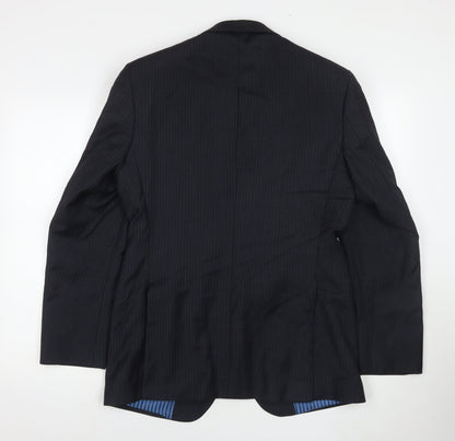 Mens UK Size 38 Marks and Spencer Regular Black Suit 1 Piece