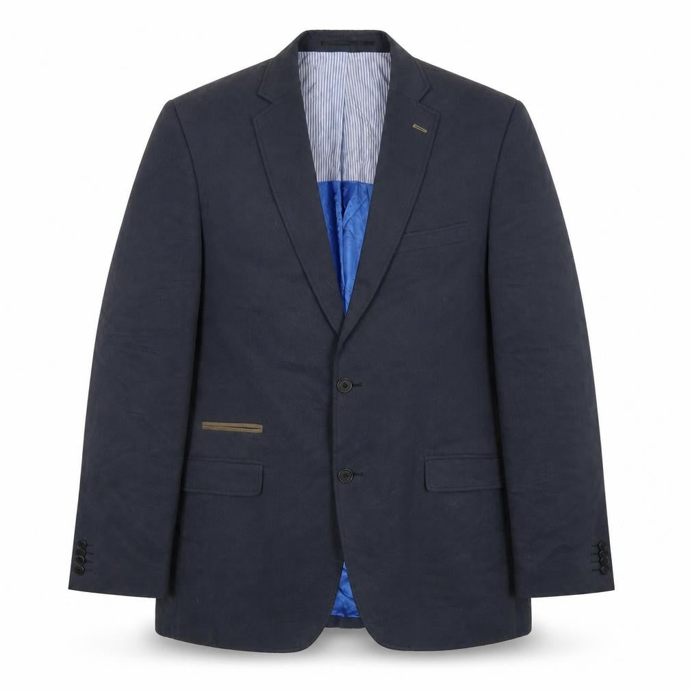 Mens UK Size 44 hugo james Regular Blue Suit Jacket